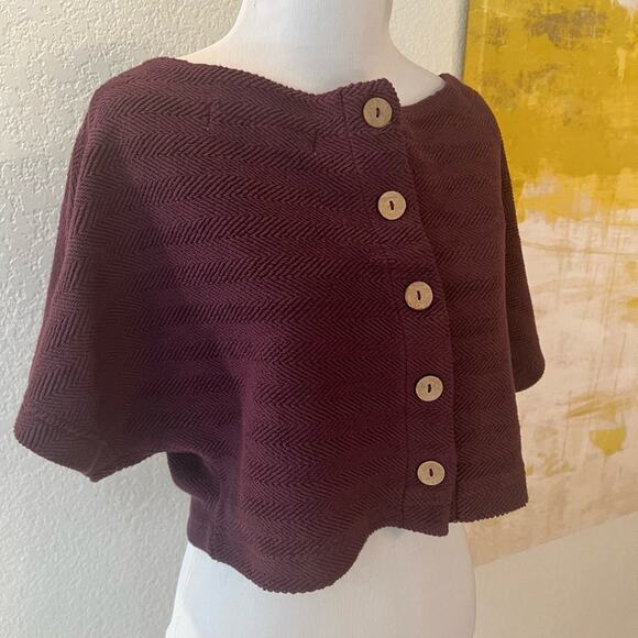 NWOT Free People Beach Burgundy CropTop - Small - Picture 4 of 10